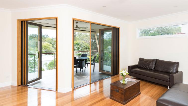 After almost two years of planning, Mara says she now has the sanctuary she always wanted with a living area that connects to the outdoors. 